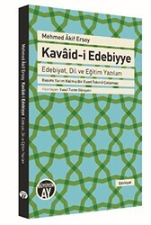 Mehmed Akif Ersoy Kavaid-i Edebiyye - Büyüyen Ay Yayınları