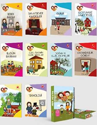 Melay ile Çınar Hikaye Seti 10 Kitap Takım - 1