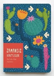 Melimelek 15X21,5 Kaktüs Yeşil Zamansız Ajanda Stickerli - Başka Defter