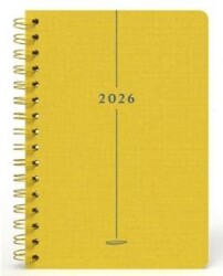 Melimelek 2026 Ajanda Sarı MMK-010 - Başka Defter