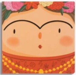 Melimelek Frida Kahlo 15x15 Defter 160 Sayfa Soft Kapak - Başka Defter