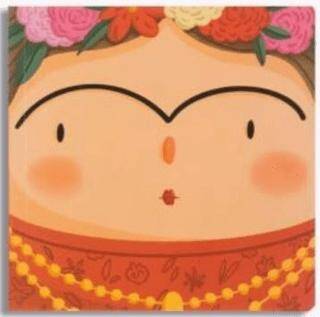 Melimelek Frida Kahlo 15x15 Defter 160 Sayfa Soft Kapak - 1