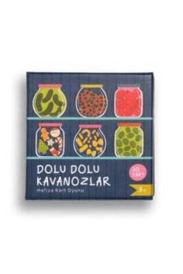 Melimelek x Ceyda Düvenci 9X9 Eşleştirme Oyun Kartları Dolu Dolu Kavanozlar 30 Kart 3+ - 1