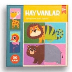 Melimelek x Ceyda Düvenci 9X9 Hayvanlar Eşleştirme Oyun Kartları - Başka Defter