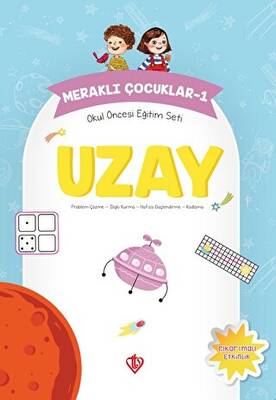 Meraklı Çocuklar 1 Okul Öncesi Eğitim Seti Uzay - 1