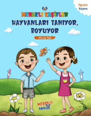 Meraklı Kaşifler Hayvanları Tanıyor, Boyuyor - Ata İle Aslı - 1