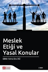 Meslek Etiği ve Yasal Konular - Pegem Akademi Yayıncılık