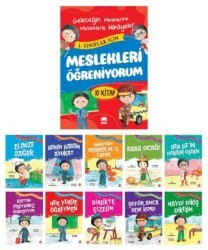 Meslekleri Öğreniyorum Resimli Hikaye 10 Kitap Set - Ema Çocuk