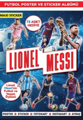 Messi Poster ve Sticker Albümü 003 - 1