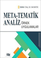 Meta - Tematik Analiz Örnek Uygulamalar - Anı Yayıncılık