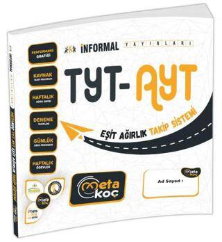 Metakoç Yayınları 2025 TYT - AYT Eşit Ağırlık Öğrenci Takip Sistemi - 1