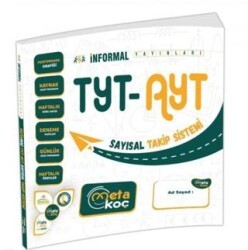 Metakoç Yayınları 2025 YKS-TYT-AYT İnformal Yayınları Meta Koç SAYISAL Öğrenci Takip Sistemi - Metakoç Yayınları