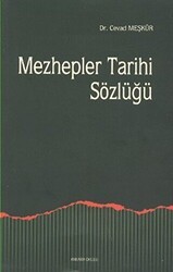 Mezhepler Tarihi Sözlüğü - Ankara Okulu Yayınları