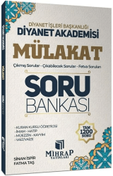 Mihrap Yayınları Mihrap Diyanet Akademisi Mülakat Soru Bankası - Mihrap Yayınları