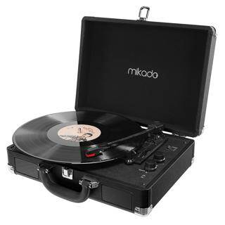 Mikado Nostalgia Mn-P317 Siyah Pikap+Rca+Bluetooth Destekli Müzik Kutusu - 1