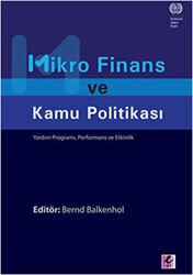 Mikro Finans ve Kamu Politikası - Efil Yayınevi