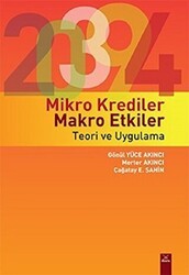 Mikro Krediler Makro Etkiler - Teori ve Uygulama - Dora Basım Yayın