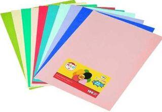 Mileo 1718 Renkli Fotokopi Kağıdı 80gr A4 100lü 10 Karışık Renk - 1