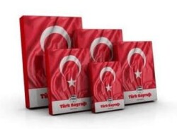 Mileo 1924 Türk Bayrağı 40x60 - MAS Kırtasiye