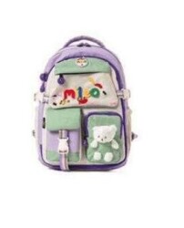 Mileo 2802 Teddy Okul Çantası - Lila - MAS Kırtasiye