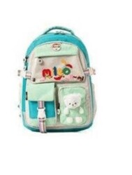 Mileo 2802 Teddy Okul Çantası - Turkuaz - MAS Kırtasiye