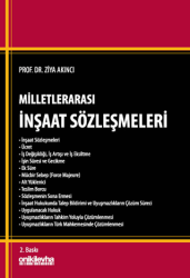 Milletlerarası İnşaat Sözleşmeleri - On İki Levha Yayınları