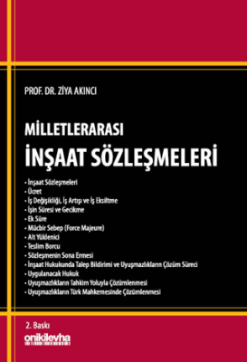 Milletlerarası İnşaat Sözleşmeleri - 1