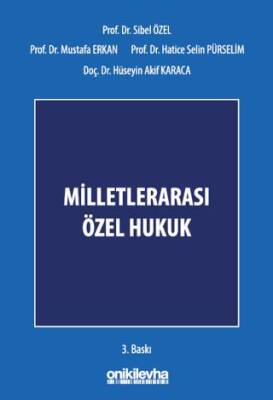 Milletlerarası Özel Hukuk - 1