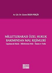 Milletlerarası Özel Hukuk Bakımından Mal Rejimleri - On İki Levha Yayınları