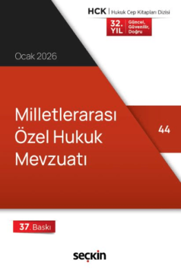 Milletlerarası Özel Hukuk Mevzuatı Cep Kitabı - 1