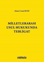 Milletlerarası Usul Hukukunda Tebligat - On İki Levha Yayınları