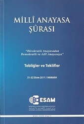 Milli Anayasa Şurası - ESAM (Ekonomik ve Sosyal Araştırmalar Merkezi)