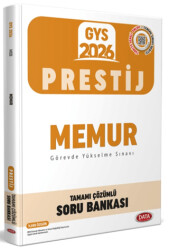 Milli Eğitim Bakanlığı Memur Prestij Tamamı Çözümlü GYS Soru Bankası - Data Yayınları