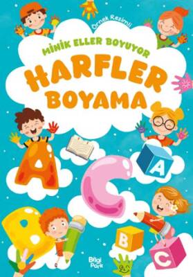 Minik Eller Boyuyor – Harfler Boyama Kitabı - 1