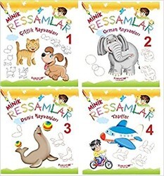 Minik Ressamlar 4 Kitap Takım - Yumurcak Yayınları