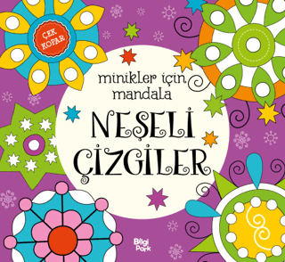 Minikler İçin Mandala - Neşeli Çizgiler - 1