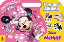 Minnie Çıkartma Hediyeli Boyama Albümü - Doğan Çocuk