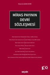 Miras Payının Devri Sözleşmesi - Seçkin Yayıncılık