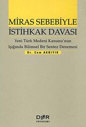 Miras Sebebiyle İstihkak Davası - Der Yayınları