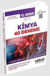 Miray Yayınları 12. Sınıf AYT Kimya 40 Deneme - Miray Yayınları