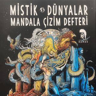 Mistik Dünyalar - Mandala Çizim Defteri - 1