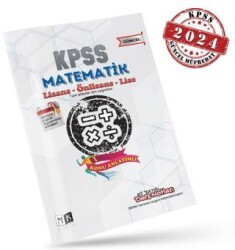 MK Yayıncılık KPSS Matematik El Yazısı Ders Notları Kitabı - MK Yayıncılık