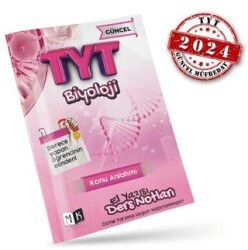 MK Yayıncılık TYT Biyoloji El Yazısı Ders Notları Kitabı - MK Yayıncılık