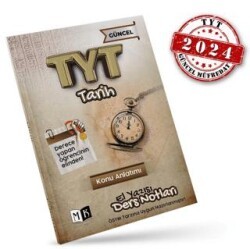 MK Yayıncılık TYT Tarih El Yazısı Ders Notları Kitabı - MK Yayıncılık