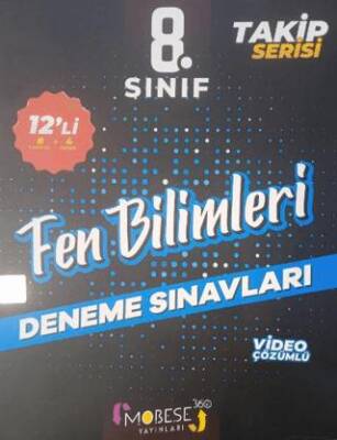 8 Sınıf Fen Bilimleri 12`li Takip Serisi Deneme Sınavları - 1