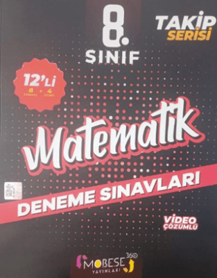 8. Sınıf Matematik 12`li Deneme Sınavları Takip Serisi - 1