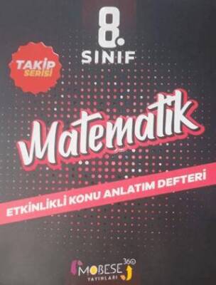 8. Sınıf Matematik Etkinlikli Konu Anlatım Defteri - 1