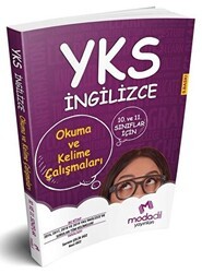 Modadil Yayınları YKS 10. ve 11. Sınıflar İçin İngilizce Okuma ve Kelime Çalışmaları - 1