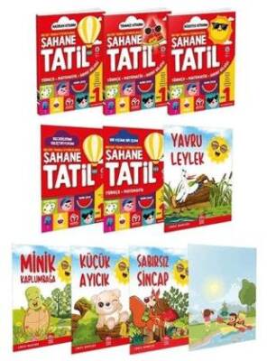 Model Eğitim Yayıncılık 1. Sınıf Şahane Yaz Tatil Kitabı Seti - 1