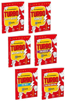 Model Eğitim Yayıncılık 1. Sınıf Turbo 2. Dönem Eğitim Seti 6 Kitap - 1